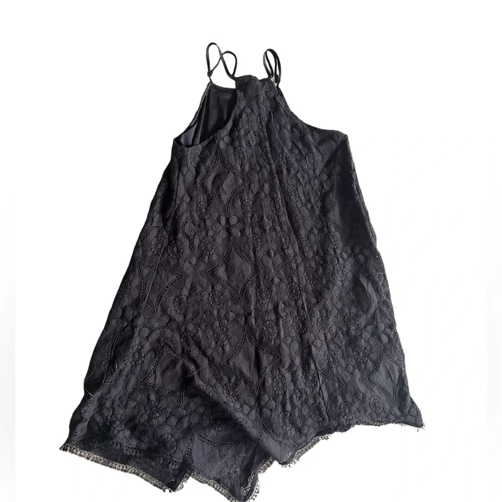 Women’s Black Lace Whimsigoth Dress - Picture 4 of 6